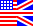 American & english flags